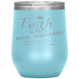 MeditateHealing.com Stainless Steel Vacuum Insulated Wine Tumbler