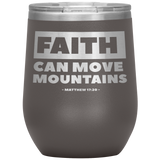 MeditateHealing.com Stainless Steel Vacuum Insulated Wine Tumbler