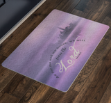 Bible Verses Anti-Slip Protective Doormat - We Will Serve The Lord ~Joshua 24:15~