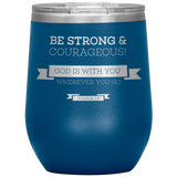 MeditateHealing.com Stainless Steel Vacuum Insulated Wine Tumbler