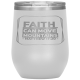 MeditateHealing.com Stainless Steel Vacuum Insulated Wine Tumbler