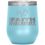 MeditateHealing.com Stainless Steel Vacuum Insulated Wine Tumbler