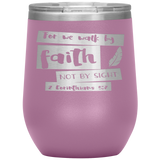 MeditateHealing.com Stainless Steel Vacuum Insulated Wine Tumbler