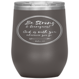 MeditateHealing.com Stainless Steel Vacuum Insulated Wine Tumbler