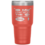 MeditateHealing.com 30oz Vacuum Tumbler