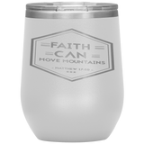 MeditateHealing.com Stainless Steel Vacuum Insulated Wine Tumbler