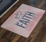 Bible Verses Anti-Slip Protective Doormat ~2 Corinthians 5:7~ Design 5