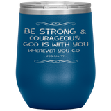 MeditateHealing.com Stainless Steel Vacuum Insulated Wine Tumbler