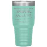MeditateHealing.com 30oz Vacuum Tumbler