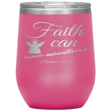 MeditateHealing.com Stainless Steel Vacuum Insulated Wine Tumbler