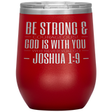 MeditateHealing.com Stainless Steel Vacuum Insulated Wine Tumbler