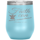 MeditateHealing.com Stainless Steel Vacuum Insulated Wine Tumbler