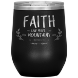 MeditateHealing.com Stainless Steel Vacuum Insulated Wine Tumbler