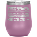 MeditateHealing.com Stainless Steel Vacuum Insulated Wine Tumbler