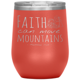 MeditateHealing.com Stainless Steel Vacuum Insulated Wine Tumbler