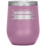 MeditateHealing.com Stainless Steel Vacuum Insulated Wine Tumbler