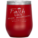 MeditateHealing.com Stainless Steel Vacuum Insulated Wine Tumbler