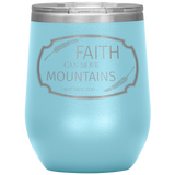 MeditateHealing.com Stainless Steel Vacuum Insulated Wine Tumbler