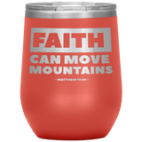 MeditateHealing.com Stainless Steel Vacuum Insulated Wine Tumbler