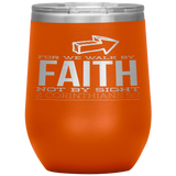 MeditateHealing.com Stainless Steel Vacuum Insulated Wine Tumbler