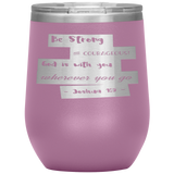 MeditateHealing.com Stainless Steel Vacuum Insulated Wine Tumbler