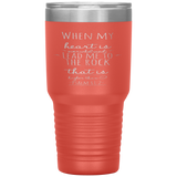 MeditateHealing.com 30oz Vacuum Tumbler
