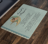 Bible Verses Anti-Slip Protective Doormat Lord's Prayer ~Matthew 6:9-13~ (Design: Angel 1)