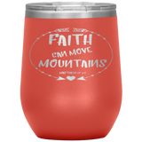 MeditateHealing.com Stainless Steel Vacuum Insulated Wine Tumbler