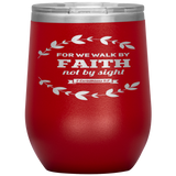 MeditateHealing.com Stainless Steel Vacuum Insulated Wine Tumbler