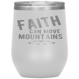 MeditateHealing.com Stainless Steel Vacuum Insulated Wine Tumbler