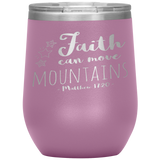 MeditateHealing.com Stainless Steel Vacuum Insulated Wine Tumbler