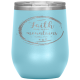 MeditateHealing.com Stainless Steel Vacuum Insulated Wine Tumbler