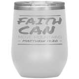 MeditateHealing.com Stainless Steel Vacuum Insulated Wine Tumbler