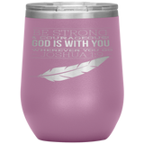 MeditateHealing.com Stainless Steel Vacuum Insulated Wine Tumbler