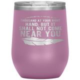 MeditateHealing.com Stainless Steel Vacuum Insulated Wine Tumbler