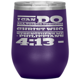 MeditateHealing.com Stainless Steel Vacuum Insulated Wine Tumbler