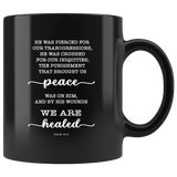 MeditateHealing.com | Dishwasher Safe Black Mugs