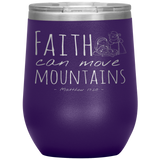 MeditateHealing.com Stainless Steel Vacuum Insulated Wine Tumbler