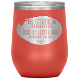 MeditateHealing.com Stainless Steel Vacuum Insulated Wine Tumbler