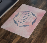 Bible Verses Anti-Slip Protective Doormat ~2 Corinthians 5:7~ Design 4