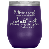MeditateHealing.com Stainless Steel Vacuum Insulated Wine Tumbler