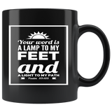 MeditateHealing.com | Dishwasher Safe Black Mugs