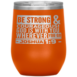 MeditateHealing.com Stainless Steel Vacuum Insulated Wine Tumbler