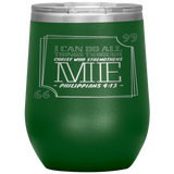 MeditateHealing.com Stainless Steel Vacuum Insulated Wine Tumbler