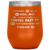 MeditateHealing.com Stainless Steel Vacuum Insulated Wine Tumbler