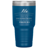MeditateHealing.com 30oz Vacuum Tumbler
