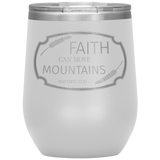 MeditateHealing.com Stainless Steel Vacuum Insulated Wine Tumbler
