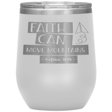 MeditateHealing.com Stainless Steel Vacuum Insulated Wine Tumbler