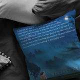 MeditateHealing.com Superior Broadcloth Fabric Throw Pillow Case