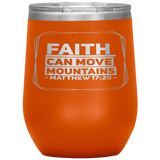 MeditateHealing.com Stainless Steel Vacuum Insulated Wine Tumbler